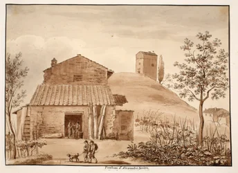 Tomb of Alexander Severus, 1833